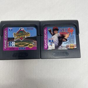 Sega Genesis Game Lot-RBI Baseball 94/World Series Baseball